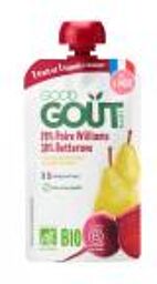 Betterave Poire Williams dès 4 Mois Bio 120 g - Gourde 120 g