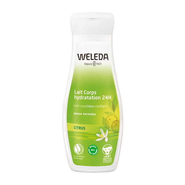 Lait Corps hydratation 24H Citrus - Weleda