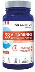 23 Vitamines Minéraux et Plantes 90 Comprimés - Pot 90 Comprimés