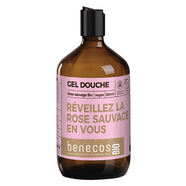 Gel Douche Rose Sauvage Bio 500ml