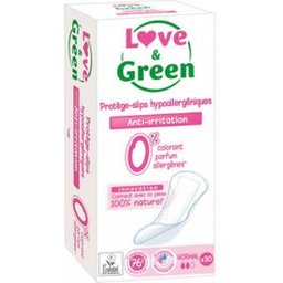 Love & Green Protèges Slips Hypoallergéniques 0% x30