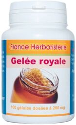 GELULES GELEE ROYALE pure - dosées à 200 mg.