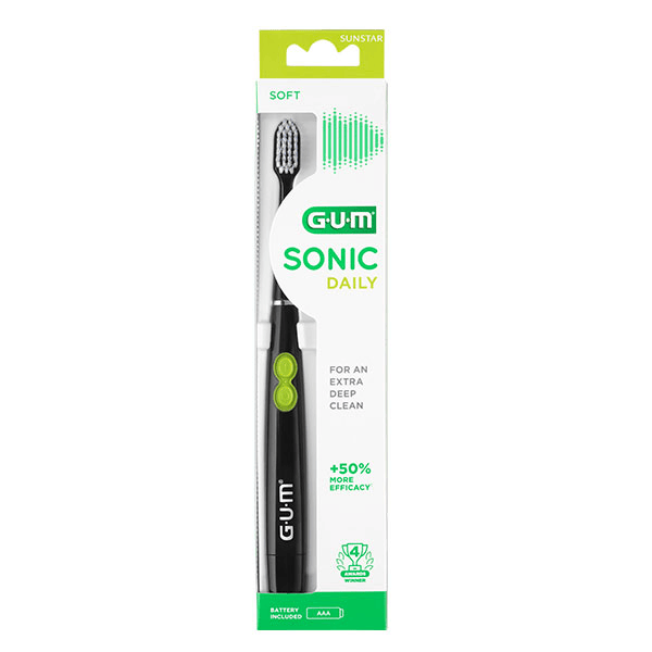 Brosse à Dents Electrique N°4100 Sonic Daily Soft Noire