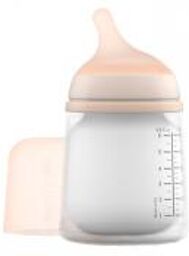 Care Zero.Zero Biberon Anti-Colique Débit Adaptable 180 ml 0 Mois et + - Boîte plastique 1 biberon