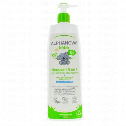 Bébé - Moussant 3en1 Bio flacon 500ml