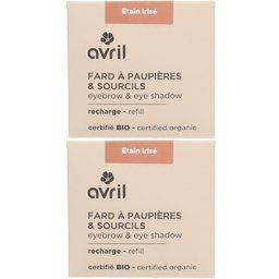 Avril Recharge Fard à Paupières & Sourcils - Etain irisé