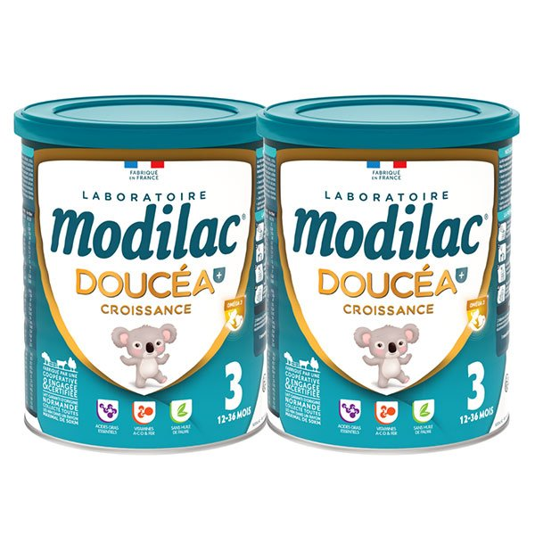 Doucéa Lait Infantile Croissance 3ème Âge Lot de 2 x 800g