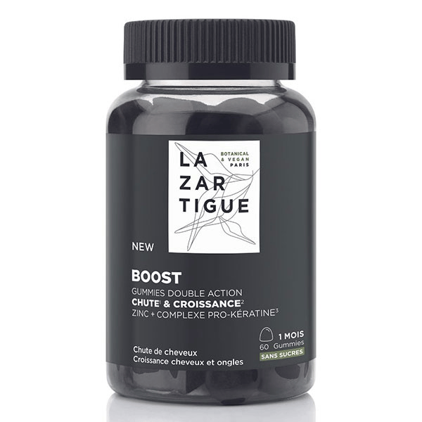 Boost Gummies Complément alimentaire croissance cheveux - 60 gummies