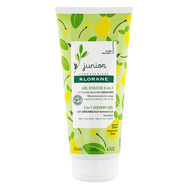 Junior Gel Douche Corps & Cheveux Poire 200ml