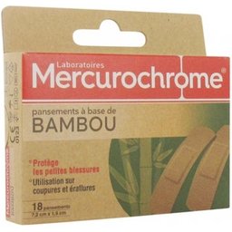 Pansements Bambou 18uts