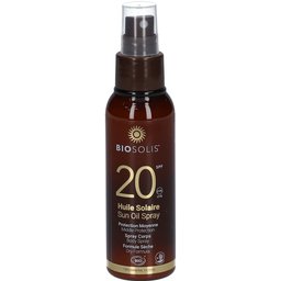 Biosolis® Huile Solaire Sublimante Spf20 Bio Spray