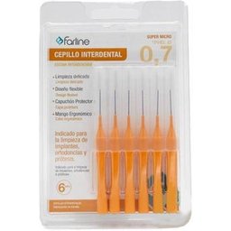 Brosse Interdentaire Super Micro 0,7mm 6uts