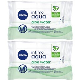 Intimo Aqua Aloe water Lingettes hygiène intime
