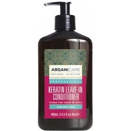 Après-shampooing sans rinçage Kératine cheveux frisés 400ml