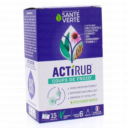 SANTÉ VERTE ActiRub sachets boîte de 15 sachets