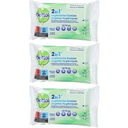 Lingettes Hygiéniques 2in1