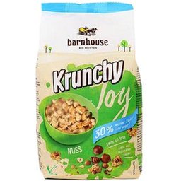 Muesli Krunchy Joy Noisettes Vegan 375g