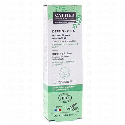 Dermo-Cica Baume à lèvres réparateur bio 15g