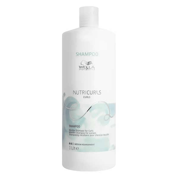 Nutricurls Shampoing micellaire pour cheveux bouclés 1L