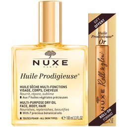 Set Huile Prodigieuse + Huile Prodigieuse Or Roll-On