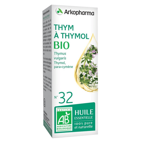Huile Essentielle Bio Thym à Thymol N°32 5ml