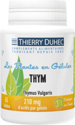Thym 210 mg : Conditionnement - 180 gélules