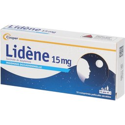 Lidene - Insomnie occasionnelle - 15mg - 10 comprimés