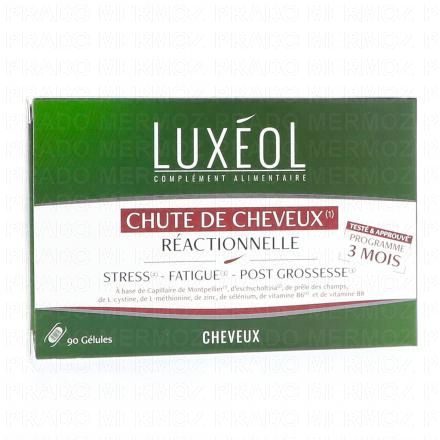 LUXÉOL Anti-Chute De Cheveux Réactionnelle x90 Gélules
