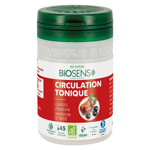 Circulation Tonique Bio 45 gélules végétales