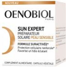 Sun Expert Préparateur Solaire Peau Sensible 30 Unités - Boîte 30 capsules