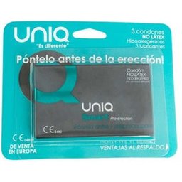 Smart Pre-Erection Condom sans latex 3 pcs