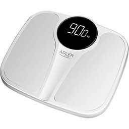 Pèse-Personne Bain Numérique 180Kg Blanc Sc1124W 1ut