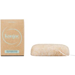 Konjac Éponge Exfoliante Naturelle Corps à la Noix 5g