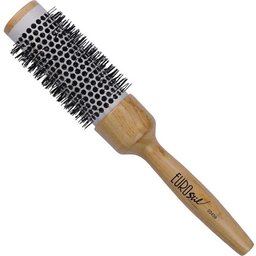 Brosse thermique en céramique manche en bois 38mm 1pc