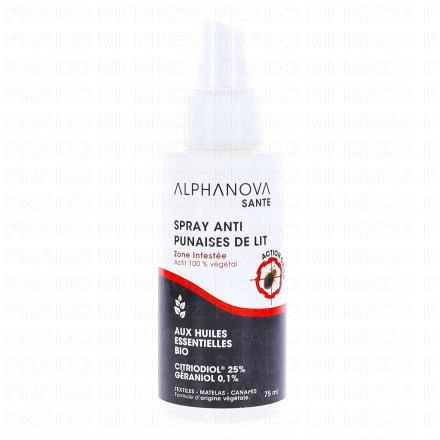 Santé - Spray Anti-Punaises de lit 75ml