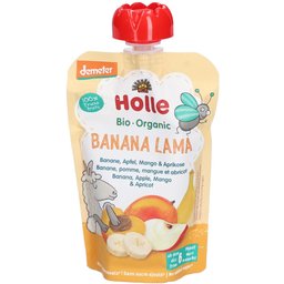 Lama Banane bio Pomme Mangue et Abricot