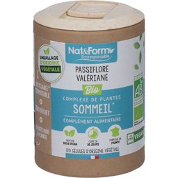 Nat&Form Passiflore Valériane Bio en gélules