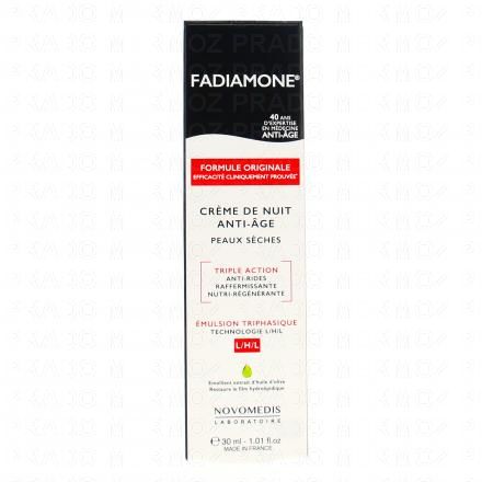 Crème de nuit anti-âge peaux sèches et très sèches tube 30ml