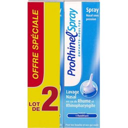 Spray Nasal Enfant Adulte 2x100mL