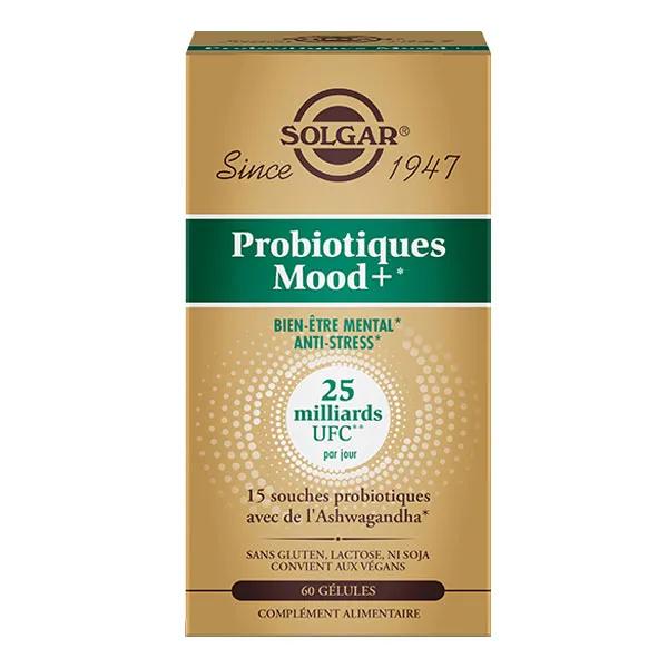 Probiotiques Mood+ Bien-être mental & anti-stress Système Digestif 60 gélules végétales