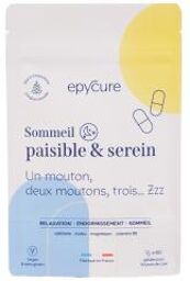 Cure Sommeil Paisible & Serein - 1 Mois - X60 Gélules - 2/Jour - Doypack 60 gélules
