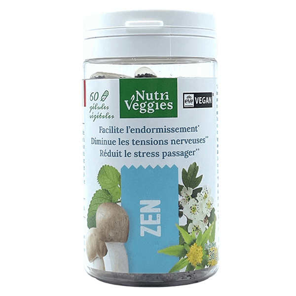 Complément Alimentaire Zen Stress Endormissement 60 gélules