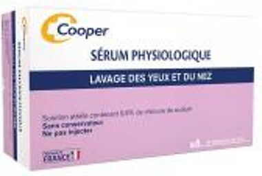 Sérum Physiologique Unidoses 40 x 5 ml - Boîte