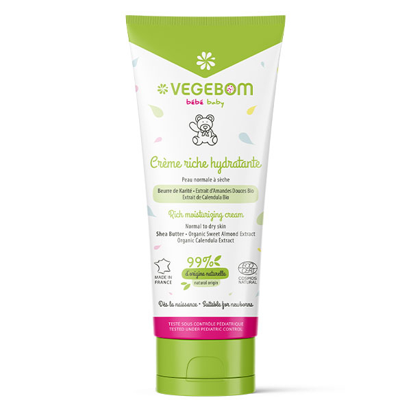 Gamme Bébé Crème Riche Hydratante Tube 200ml