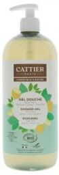 Gel Douche Aloe Vera Citron Menthe Bio 1 L - Flacon-Pompe 1 L