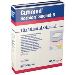 Cutimed Sorbion Sachet S 10x10cm 7323206