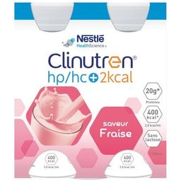 Clinutren Hp/Hc+ Fraise 200ml