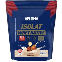 Apurna Isolat Whey Native Praliné