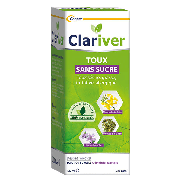 Toux Sans Sucre extraits de plantes traiter tous les types de toux