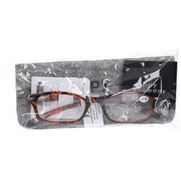 PharmaGLASSES® Lunettes de lecture Brun +1.50